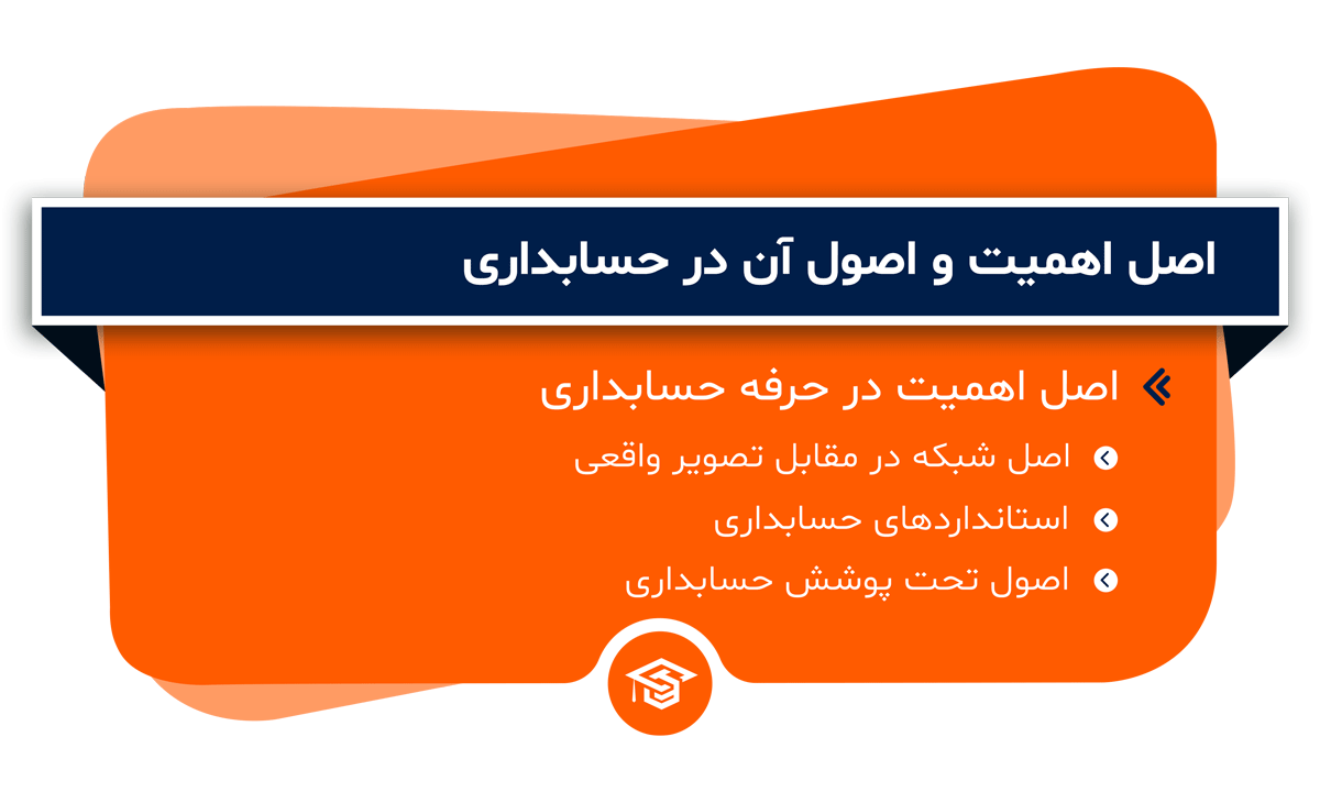 اصل اهمیت و اصول آن در حسابداری