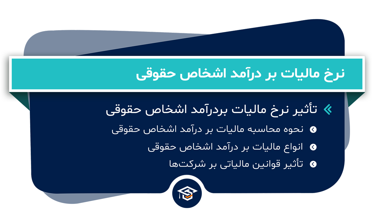 نرخ مالیات بر درآمد اشخاص حقوقی