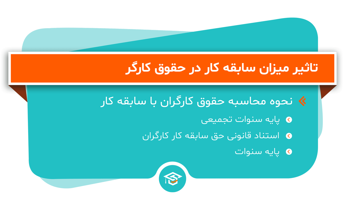 تاثیر میزان سابقه کار در حقوق کارگر