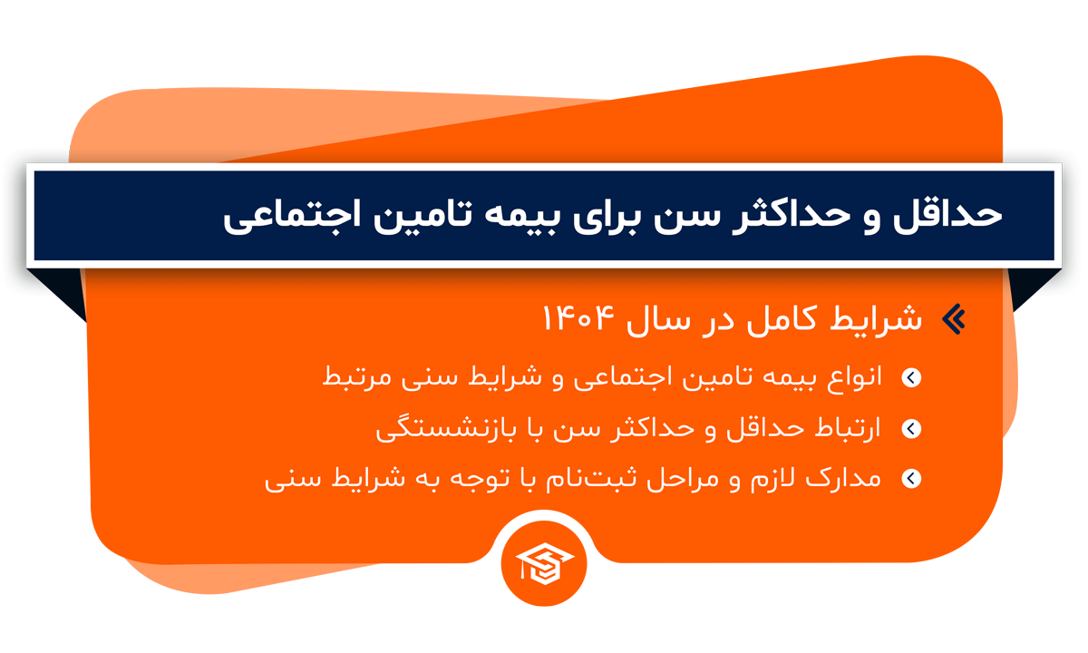 حداقل و حداکثر سن برای بیمه تامین اجتماعی