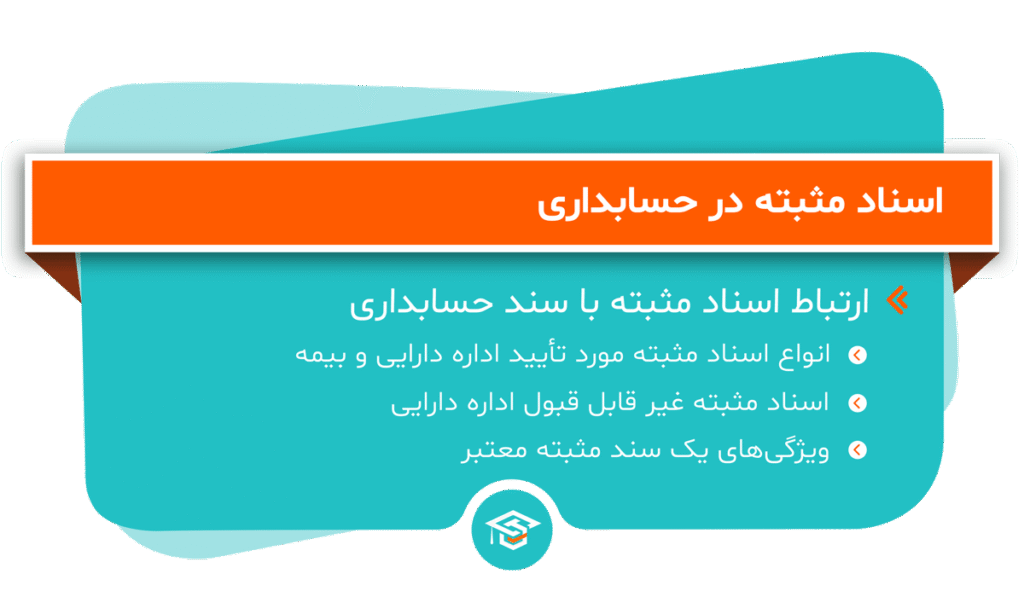 اسناد مثبته در حسابداری