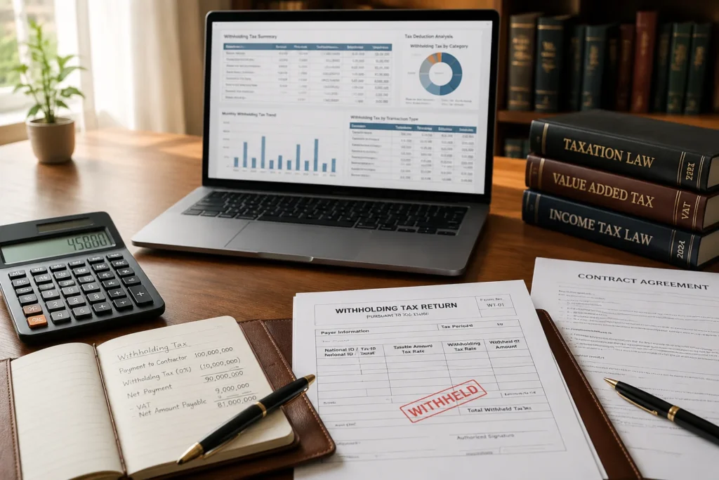 آموزش مالیات تکلیفی در حسابداری