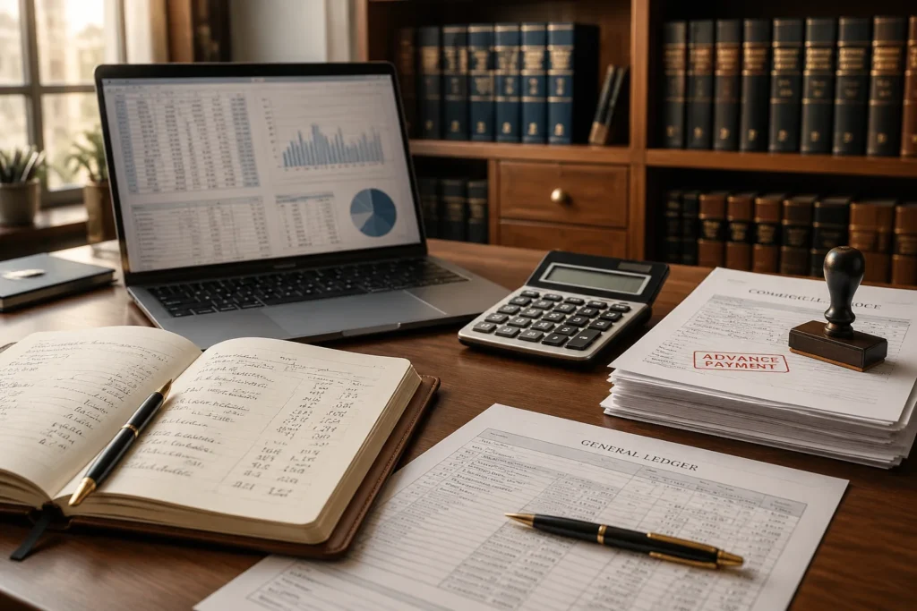 آموزش پیش‌دریافت در حسابداری